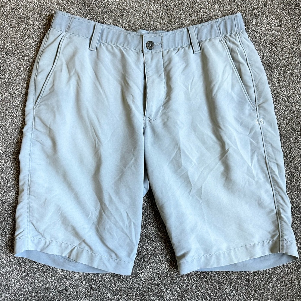 Under Armour Men’s Grey Shorts 34 Loose